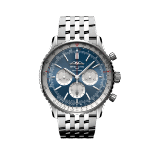 Breitling Navitimer B01 Chronographe 46 Bleu en acier inoxydable AB0137211C1A1