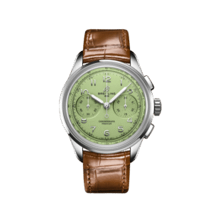 Breitling Premier B09 Chronographe 40 Pistache en acier inoxydable AB0930D31L1P1