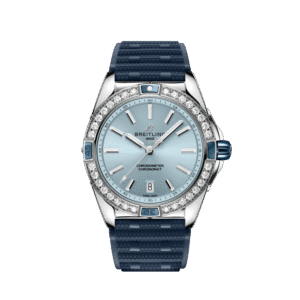 Breitling Super Chronomat automatique 38 Bleu en acier inoxydable A17356531C1S1