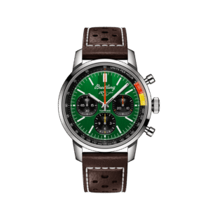 Breitling Time Time B01 Ford Mustang en acier inoxydable vert AB01762A1L1X1