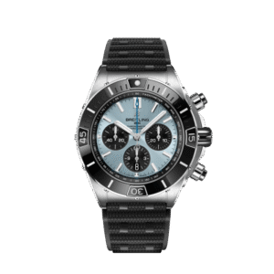 Breitling Super Chronomat B01 44 en acier inoxydable&# 038; Platinum Ice Blue PB0136251C1S1