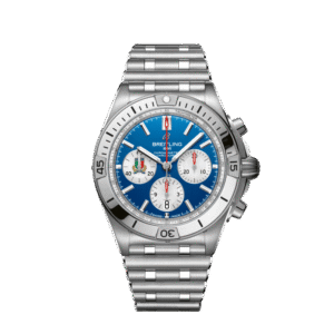 Breitling Chronomat B01 42 Six Nations Italie Bleu en acier inoxydable AB0134A41C1A1