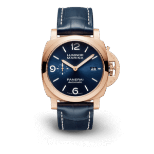 Panerai Luminor Marina Goldtech Sole Blu 44mm Pam 1112