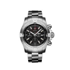 Breitling Super Avenger Chronograph 48 en acier inoxydable noir A13375101B1A1