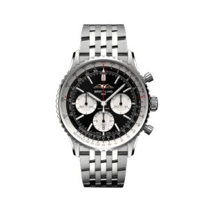 Breitling Navitimer B01 Chronographe 43 en acier inoxydable noir AB0138211B1A1