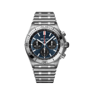 Breitling Chronomat B01 42 Bleu en acier inoxydable AB0134101C1A1
