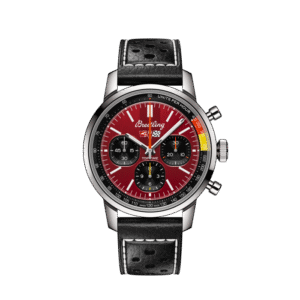 Breitling Tive Time B01 Chevrolet Corvette en acier inoxydable rouge AB01761A1K1X1