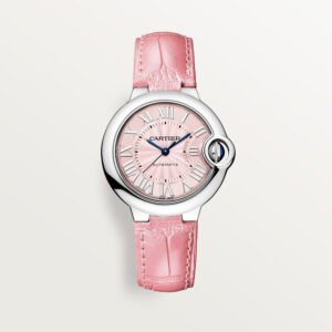 Ballon Bleu de Cartier Replique Montre 33 mm Mouvement automatique en cuir en acier
