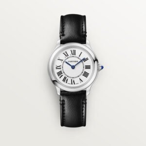 Ronde doit de Cartier Replique Montre 29 mm Mouvement en acier Mouvement en acier fabriqué sans matériaux animaux