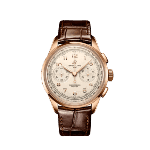 Breitling Premier B09 Chronograph 40 18k Red Gold Cream RB0930371G1P1