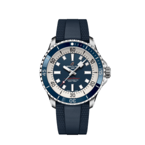 Breitling Superocean Automatique 42 Bleu en acier inoxydable A17375E71C1S1